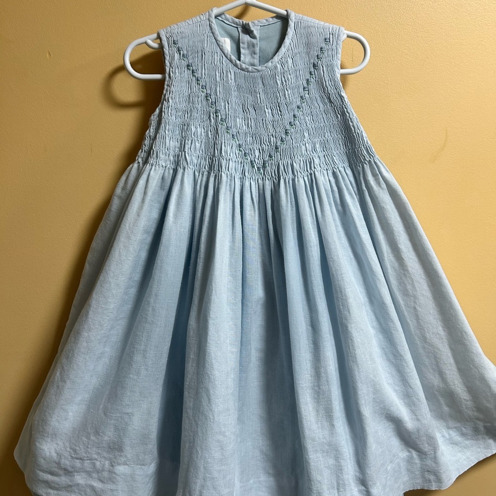 Vintage Strasburg Light Blue Dress